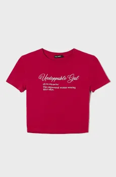 Женский малиновый топ Малиновый XS Tally Weijl STSCOPIMBA