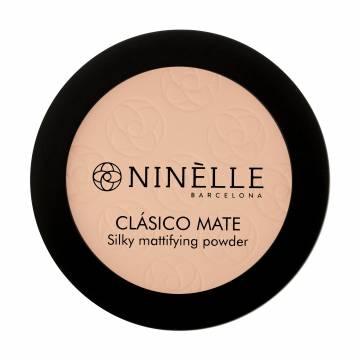 Легкая матовая компактная пудра для лица Ninelle Clasico Mate Silky Mattifying Powder 201, 8 г Легкая матовая компактная пудра для лица Ninelle Clasico Mate Silky Mattifying Powder 201, 8 г