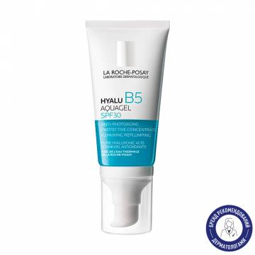 Аквагель для лица La Roche-Posay Hyalu B5 Aquagel против фотостарения и потери упругости кожи, SPF 30, 50 мл Аквагель для лица La Roche-Posay Hyalu B5 Aquagel против фотостарения и потери упругости кожи, SPF 30, 50 мл