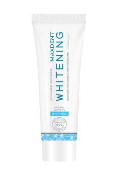 Зубная паста MAXDENT Whitening отбеливающая, 75 мл