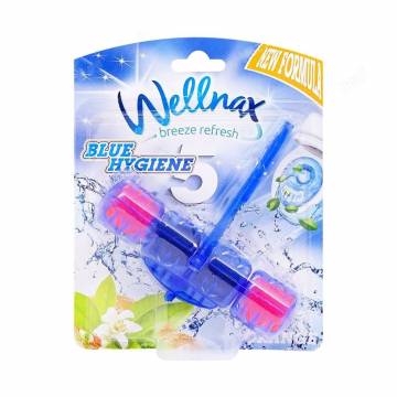 Туалетный блок Wellnax Blue Hygiene Цветущий апельсин, 50 г Туалетный блок Wellnax Blue Hygiene Цветущий апельсин, 50 г
