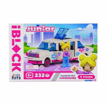 Конструктор iBlock Kids Hits Junior Лимузины, 24*16*6 см, 232 детали, от 5 лет (KH08/002/2) Конструктор iBlock Kids Hits Junior Лимузины, 24*16*6 см, 232 детали, от 5 лет (KH08/002/2)
