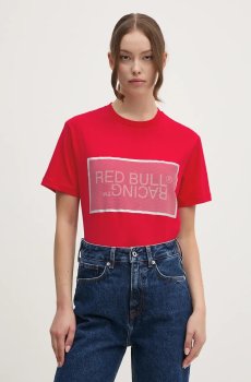 Хлопковая футболка Red Bull Racing x Pepe Jeans Red Bull Racing x Pepe Jeans