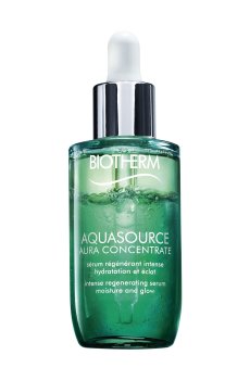 Двухфазная увлажняющая сыворотка для лица Biotherm Aquasource Aura Concentrate, 50 мл