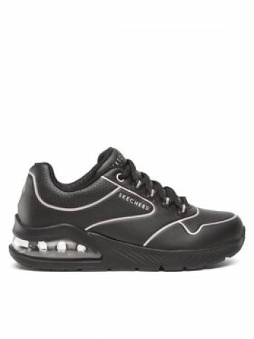 Skechers Снікерcи Uno 2 Golden Trim 155637/BKGD Чорний Skechers Снікерcи Uno 2 Golden Trim 155637/BKGD Чорний