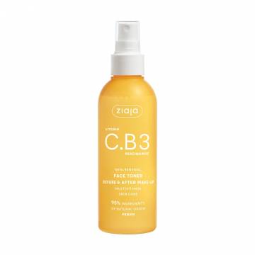 Увлажняющий тоник для лица Ziaja Vitamin C.B3 Niacinamide, 190 мл