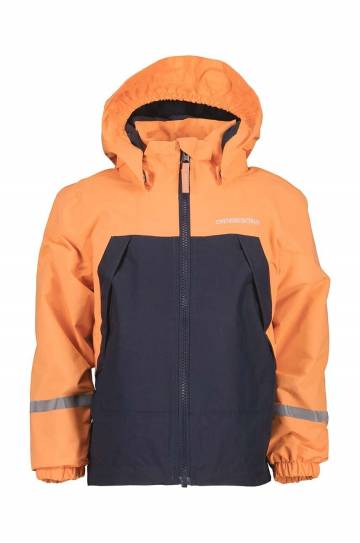 Детская куртка Didriksons ENSO KIDS JACKET 5 цвет оранжевый Детская куртка Didriksons ENSO KIDS JACKET 5 цвет оранжевый