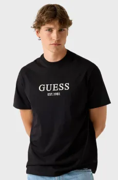 Мужская черная футболка Черный S Guess M5BI09.K8FQ4;JBLK