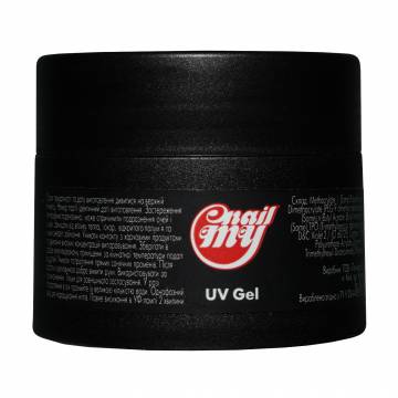 Гель однофазный для ногтей My Nail UV Gel средний, 23 Ультра белый, 15 г Гель однофазный для ногтей My Nail UV Gel средний, 23 Ультра белый, 15 г