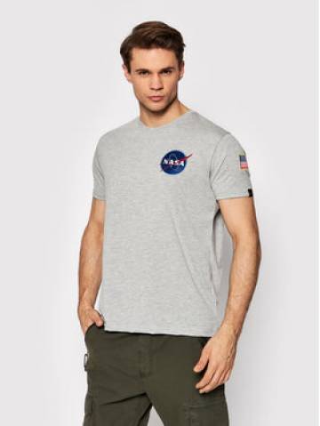 Alpha Industries Футболка Space Shuttle 176507 Сірий Regular Fit Alpha Industries Футболка Space Shuttle 176507 Сірий Regular Fit