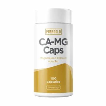 Кальций и магний Pure Gold CA-MG, 100 капсул Кальций и магний Pure Gold CA-MG, 100 капсул