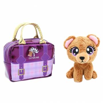 Мяка іграшка Funville Cutekins Домашні улюбленці у сумочках Ведмедик 10 см (FV35061/2) Мяка іграшка Funville Cutekins Домашні улюбленці у сумочках Ведмедик 10 см (FV35061/2)