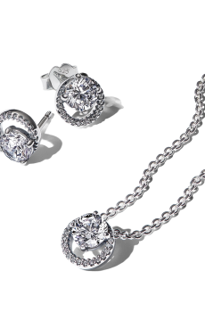 Подарунковий комплект "Блискуче коло з паве"