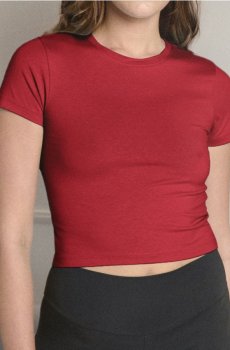 Кроп топ - червоний