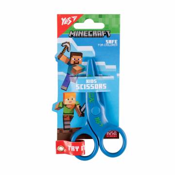 Ножницы детские YES Minecraft безопасные пластиковые, 10.8 см Ножницы детские YES Minecraft безопасные пластиковые, 10.8 см