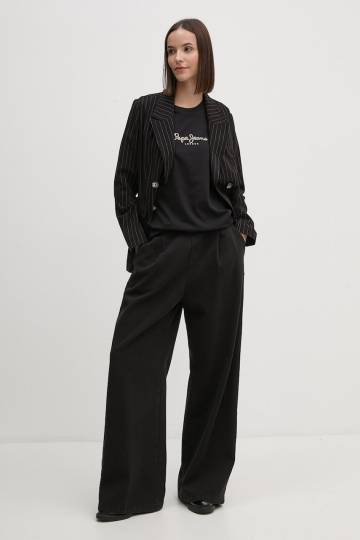 Пиджак Dkny цвет чёрный двубортный узор D2G4A213 Пиджак Dkny цвет чёрный двубортный узор D2G4A213