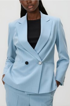 Reserved - Двобортний блейзер - світло-блакитний - 171IS-50X