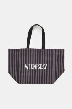 Сумка для покупок Wednesday - чорний
