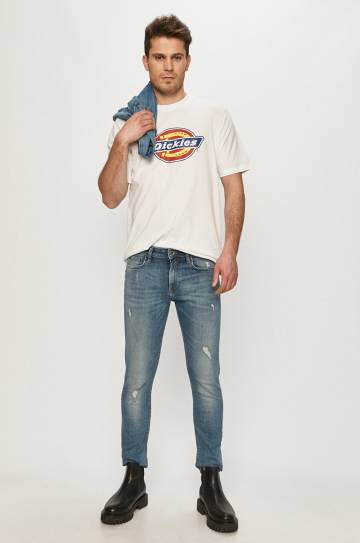 Футболка Dickies цвет белый DK0A4XC9WHX-WHITE Футболка Dickies цвет белый DK0A4XC9WHX-WHITE