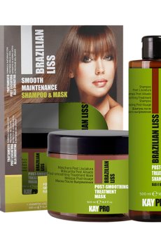 Уценка! Набор для волос KayPro Brazilian Liss Set (шампунь, 500 мл + маска, 500 мл)