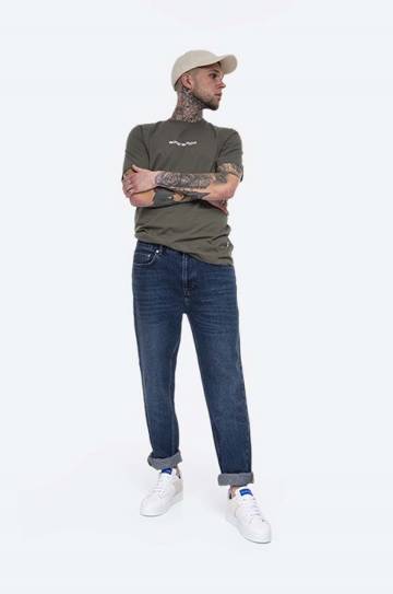 Хлопковая кепка Wood Wood Low profile twill cap цвет бежевый однотонная 12110804.7083 Хлопковая кепка Wood Wood Low profile twill cap цвет бежевый однотонная 12110804.7083