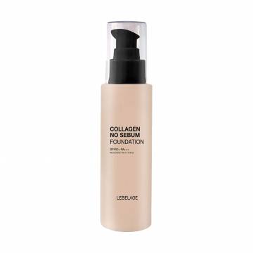 Тональная основа для лица Lebelage Collagen No Sebum Foundation, SPF 50+ PA+++, 21 Natural Beige, 100 мл Тональная основа для лица Lebelage Collagen No Sebum Foundation, SPF 50+ PA+++, 21 Natural Beige, 100 мл