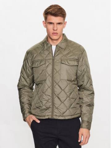 Solid Демісезонна куртка 21107559 Зелений Regular Fit Solid Демісезонна куртка 21107559 Зелений Regular Fit