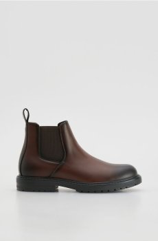 Reserved - Шкіряні черевики - темно коричневий - 537FF-89X