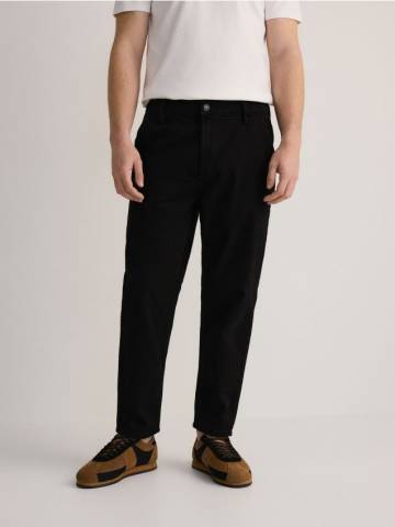 Reserved - Джинси carrot fit - чорний - YQ343-99J Reserved - Джинси carrot fit - чорний - YQ343-99J