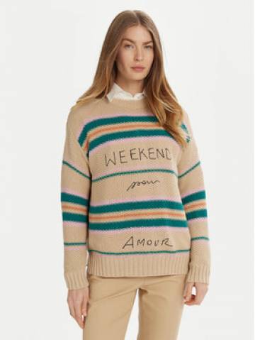 Weekend Max Mara Светр Angus 2515361211 Бежевий Regular Fit Weekend Max Mara Светр Angus 2515361211 Бежевий Regular Fit