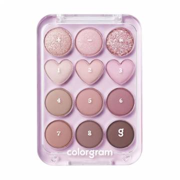 Палетка теней для век Colorgram Pin Point Eyeshadow Palette 02 Pink+Mauve, 9.9 г Палетка теней для век Colorgram Pin Point Eyeshadow Palette 02 Pink+Mauve, 9.9 г