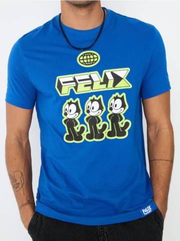 Футболка Felix the Cat - гіацинтовий Футболка Felix the Cat - гіацинтовий