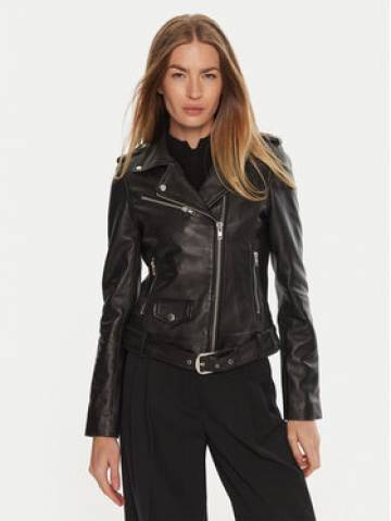 Serge Pariente Шкіряна куртка Rock Girl Чорний Regular Fit Serge Pariente Шкіряна куртка Rock Girl Чорний Regular Fit