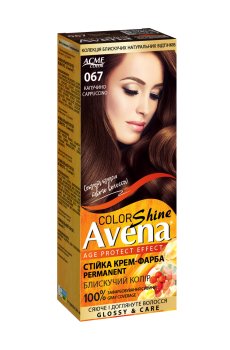 Cтойкая крем-краска для волос Acme Color Avena Shine Color 067 Капучино, 133 мл