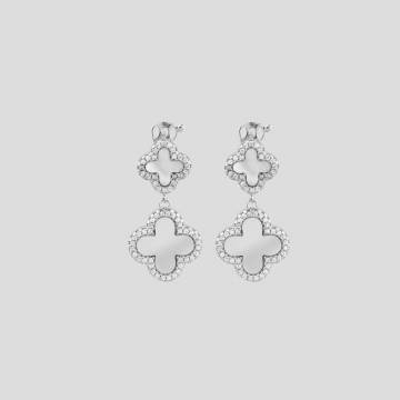 Серебряные серьги Minimal 520893б Серебряные серьги Minimal 520893б