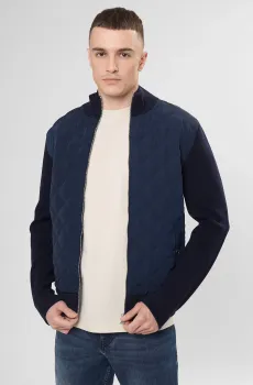 Мужская темно-синяя куртка Синий XL BOSS 50555126;404