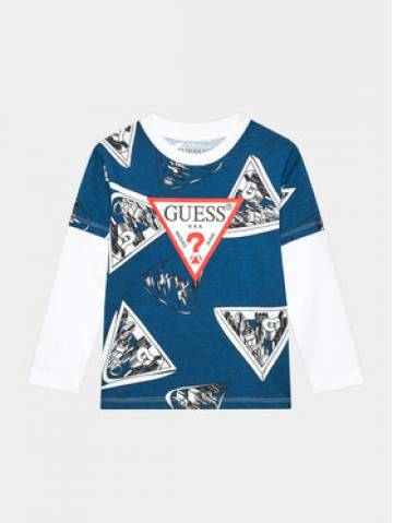 Guess Блузка L3BI04 I3Z13 Голубий Regular Fit Guess Блузка L3BI04 I3Z13 Голубий Regular Fit