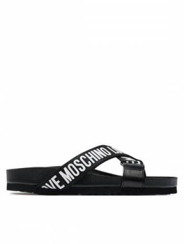 LOVE MOSCHINO Шльопанці JA28263G0IIX100A Чорний LOVE MOSCHINO Шльопанці JA28263G0IIX100A Чорний
