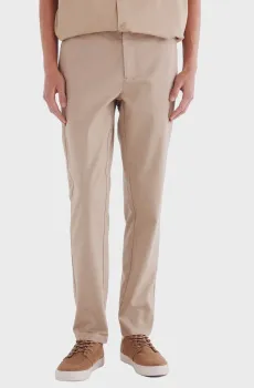 Мужские бежевые чиносы Бежевый 44 SPRINGFIELD 1552722