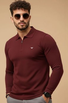 Kook N Keech Men Brand Logo Polo Collar Pockets T-shirt