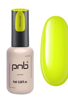 Гель-лак для ногтей PNB Gel Polish UV/LED 038 Neon Lime, 8 мл
