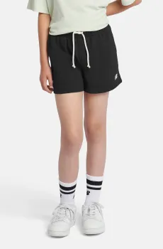 Детские черные шорты  Small Logo Черный 7-8Y New Balance LAKG0006BK