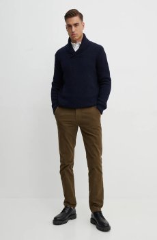 Хлопковый лонгслив BOSS Pado 30