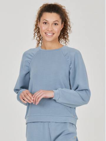 Athlecia Світшот Jillnana W Balloon Sleeve Sweat EA223322 Голубий Regular Fit Athlecia Світшот Jillnana W Balloon Sleeve Sweat EA223322 Голубий Regular Fit