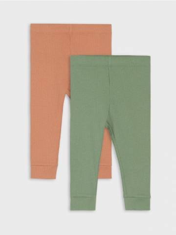 Легінси з рибкою 2 штуки - кавовий