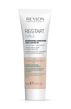 Питательный кондиционер Revlon Professional Re/Start Curls Nourishing Conditioner And Leav-In для вьющихся волос, 30 мл
