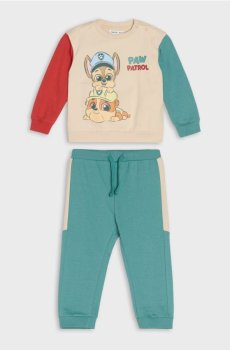 Трикотажний костюм PAW Patrol - кремовий