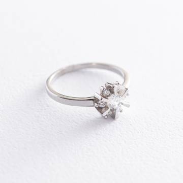 Серебряное кольцо с фианитами 112115 Серебряное кольцо с фианитами 112115