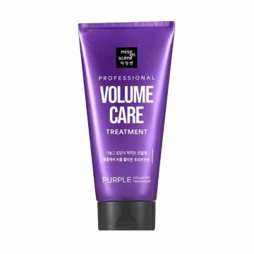 Маска для объема волос Mise En Scene Volume Care Purple Collagen Treatment, 180 мл Маска для объема волос Mise En Scene Volume Care Purple Collagen Treatment, 180 мл