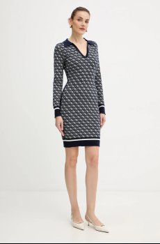 Платье с примесью шерсти Guess AUBREY